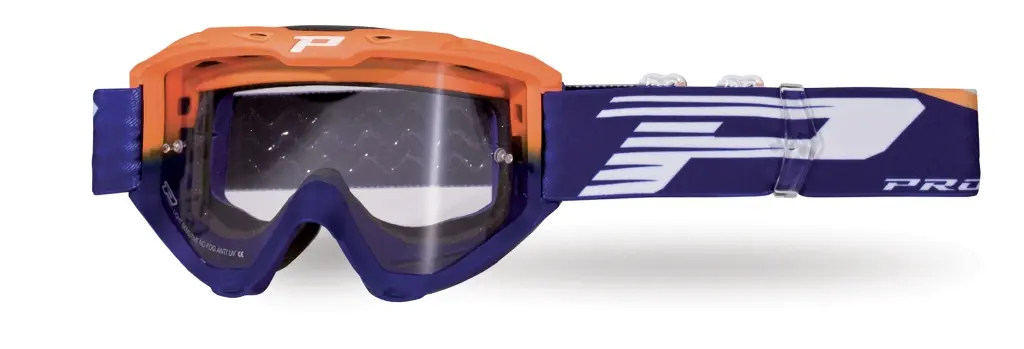 PROGRIP brýle PG3450-275 LS RIOT barva oranžová fluo/modrá (plexi PG3210, NO FOG, NO SCRATCH) (3450-275 TR) - AKCE - STD CENA 279,50 ( )
