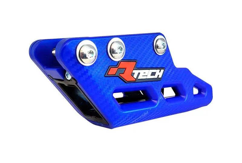 RACETECH (RTECH) vodítko řetězu YAMAHA YZF 450 23-26, WR 450 25, barva modrá ( )