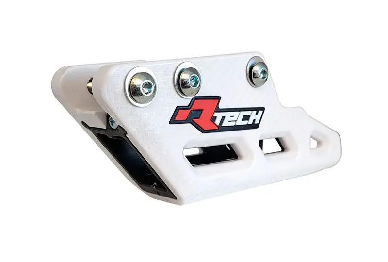 RACETECH (RTECH) vodítko řetězu YAMAHA YZF 450 23-24, FANTIC XXF 450 23-24 barva bílá (RACETECH (RTECH) vodítko řetězu YAMAHA YZF 450 23-24, FANTIC)