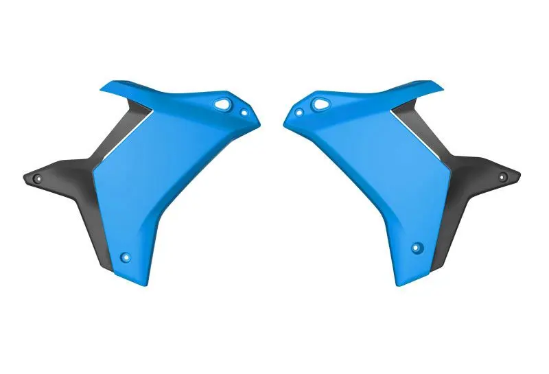 RACETECH (RTECH) kryty chladiče (levá/pravá) T7 YAMAHA TENERE 700 25-26 barva světle modrá ( )