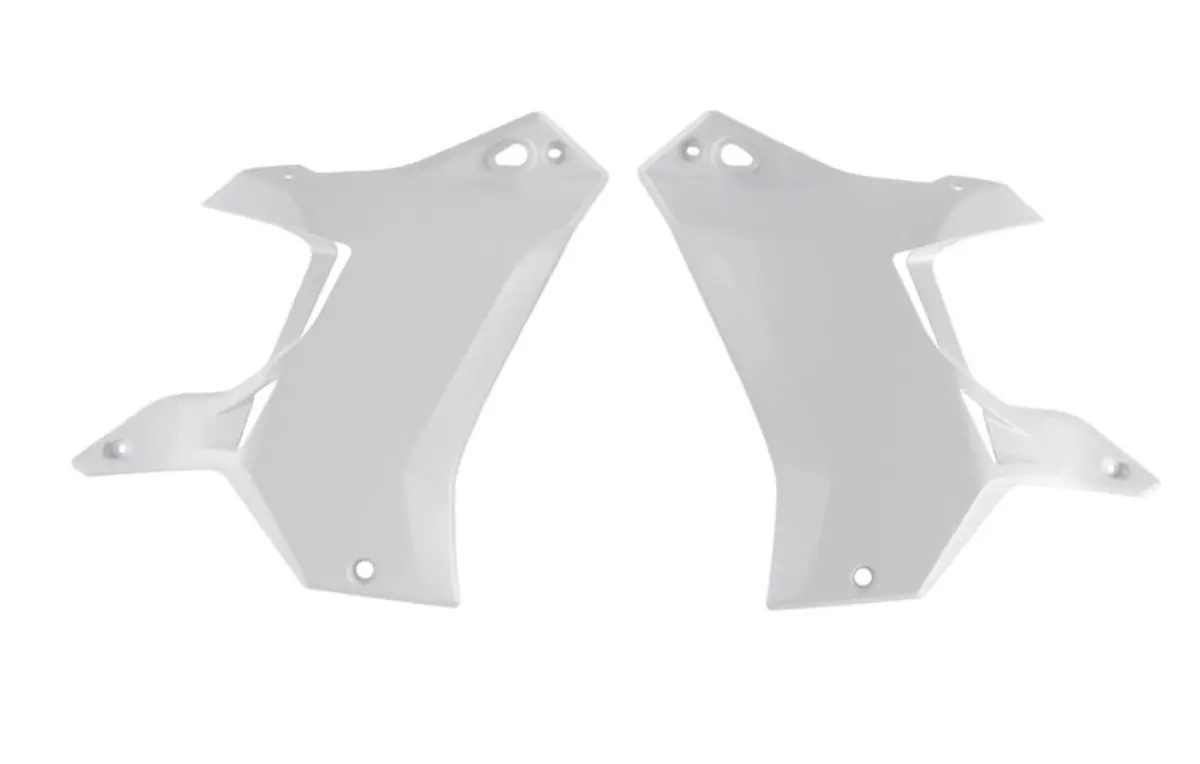 RACETECH (RTECH) kryty chladiče (levá/pravá) T7 REVOLUTION YAMAHA TENERE 700 19-24 barva bílá ( )