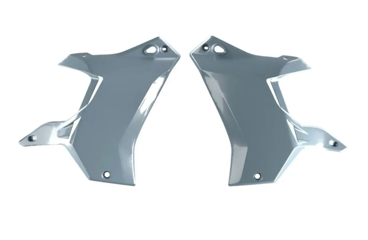 RACETECH (RTECH) kryty chladiče (levá/pravá) T7 REVOLUTION YAMAHA TENERE 700 19-24 barva šedá ( )
