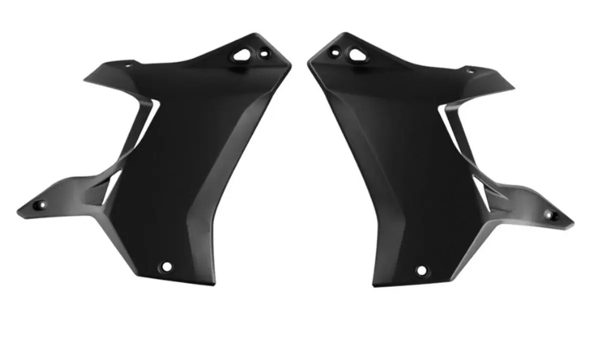 RACETECH (RTECH) kryty chladiče (levá/pravá) T7 REVOLUTION YAMAHA TENERE 700 19-24 barva černá ( )