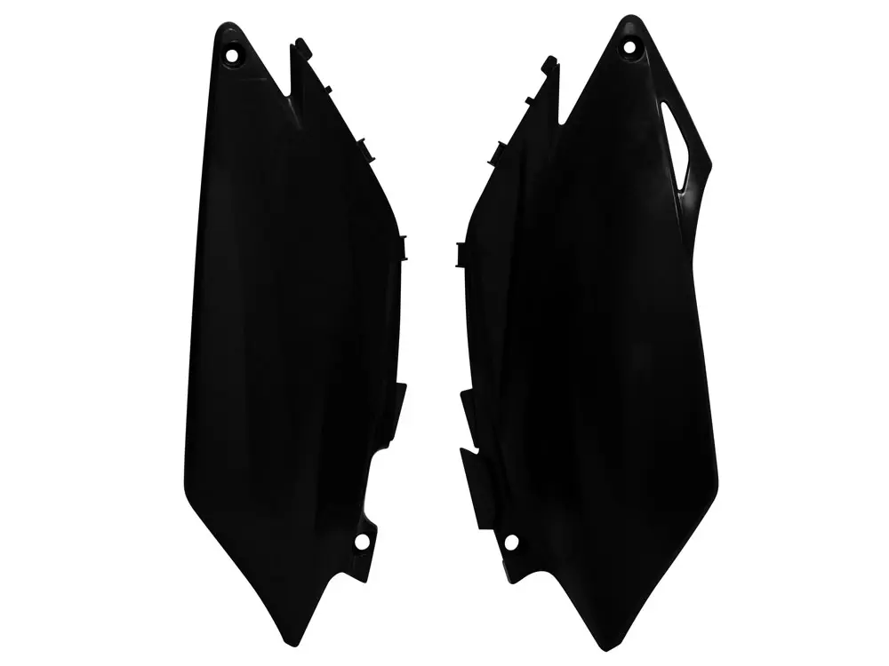 RACETECH (RTECH) boční tabulky na startovací číslo HONDA CRF 250R 11-13, CRF 450R 11-12 barva černá (FICRFNR0011) (HO04647001) - VÝPRODEJ (RACETECH)