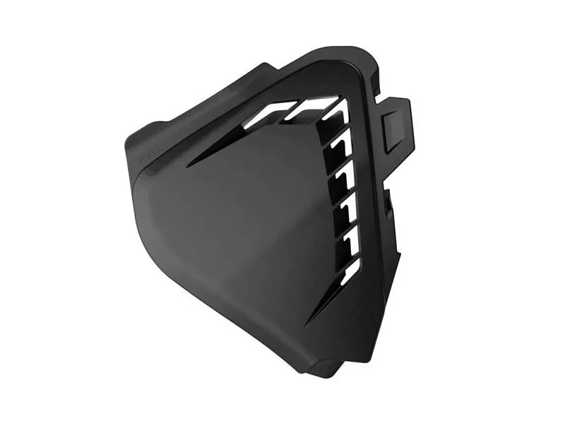 RACETECH (RTECH) levý kryt vzduchového filtru (AIRBOXA) TRIUMPH TF 250 X / 450 RC '24-'25 barva černá ( )