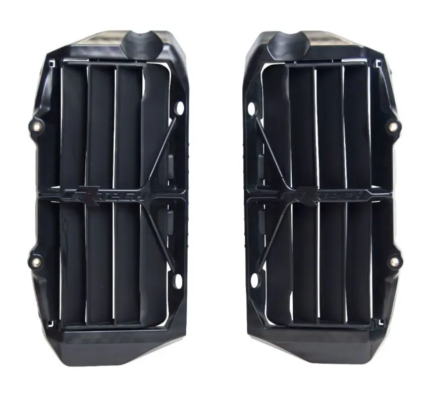 RACETECH (RTECH) mřížky sání zvětšeného chladiče KTM SX/SXF 125-450 19-24, EXC/EXCF 150-450 20-24, GAS GAS MC/MCF/EC/ECF/X/EXF 125-500 21-24,