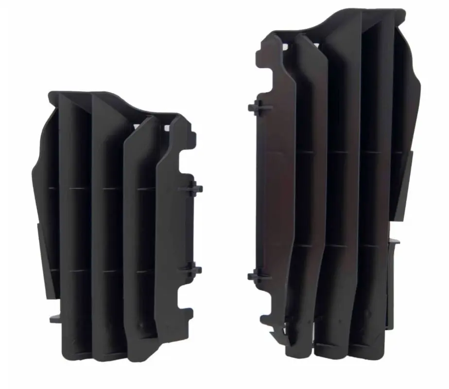 RACETECH (RTECH) mřížky sání zvětšeného chladiče KAWASAKI KXF 250 / KX 250XC 21-24, KXF 450 / KX 450XC 19-23 barva černá (RACETECH (RTECH) mřížky)