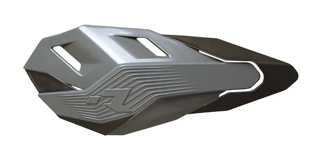 RACETECH (RTECH) náhradní plasty pro kryty páček HP3 barva šedá černá (RACETECH (RTECH) náhradní plasty pro kryty páček HP3 barva šedá černá)