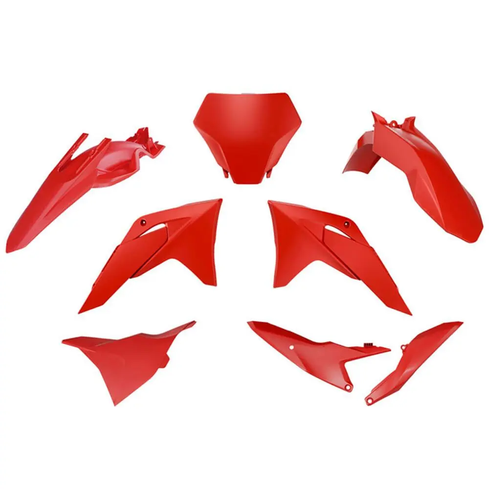 RACETECH (RTECH) kompletní sada plastů GAS GAS MC 85 25 barva červená ( )