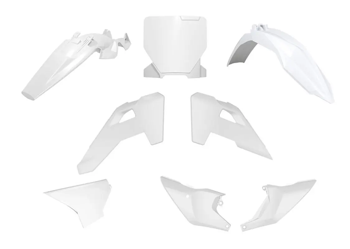 RACETECH (RTECH) kompletní sada plastů HUSQVARNA TC 85 25 barva bílá (RACETECH (RTECH) kompletní sada plastů HUSQVARNA TC 85 25 barva bílá)