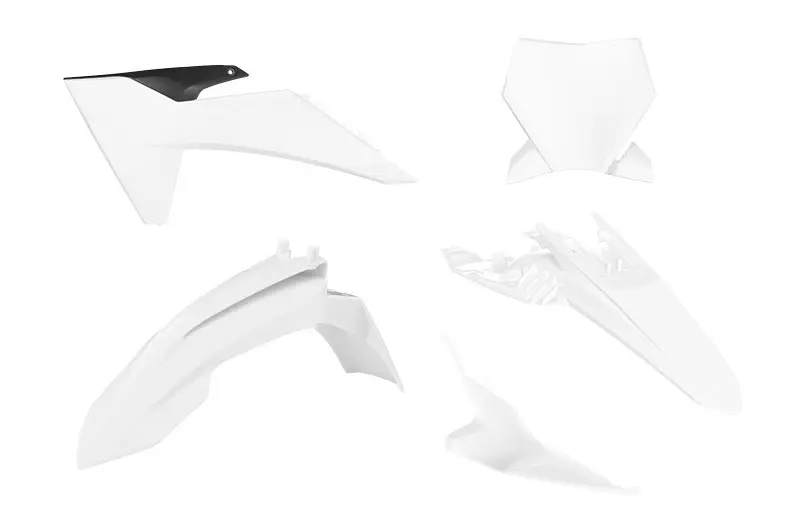 RACETECH (RTECH) kompletní sada plastů KTM SX 65 24-25 barva bílá ( )