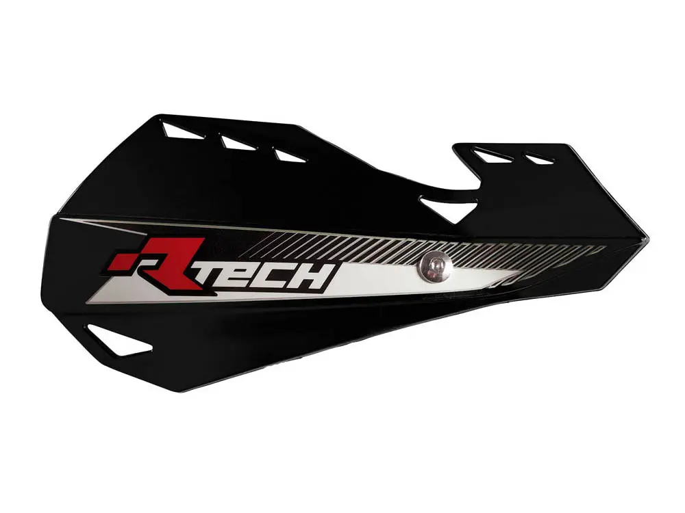 RACETECH (RTECH) chrániče páček DUAL EVO barva černá (s upevněním na řídítka) ( )