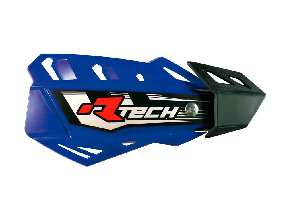 RACETECH (RTECH) chrániče páček FLX CROSS/ENDURO barva modrá (se 2 typy držáků na řídítka a rukojeti) ( )