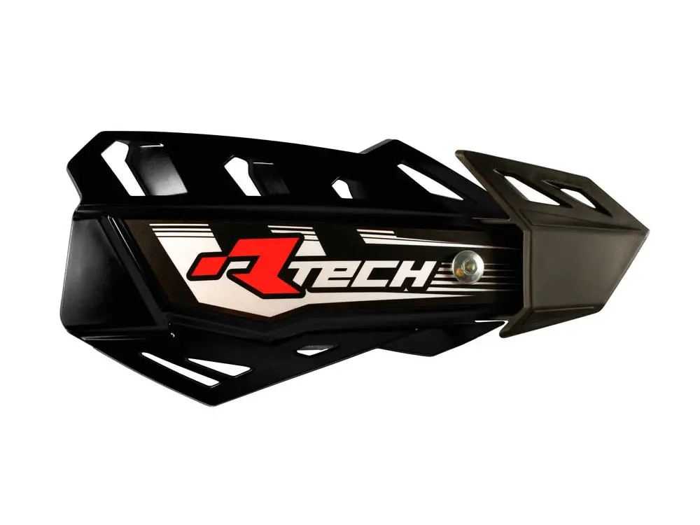 RACETECH (RTECH) chrániče páček FLX CROSS/ENDURO barva černá (se 2 typy držáků na řídítka a rukojeti) ( )