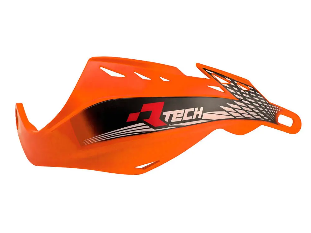 RACETECH (RTECH) kryty páček GLADIATOR EASY barva oranžová (s upevněním na řídítka 22,2mm i 28,6mm) (RACETECH (RTECH) kryty páček GLADIATOR EASY)