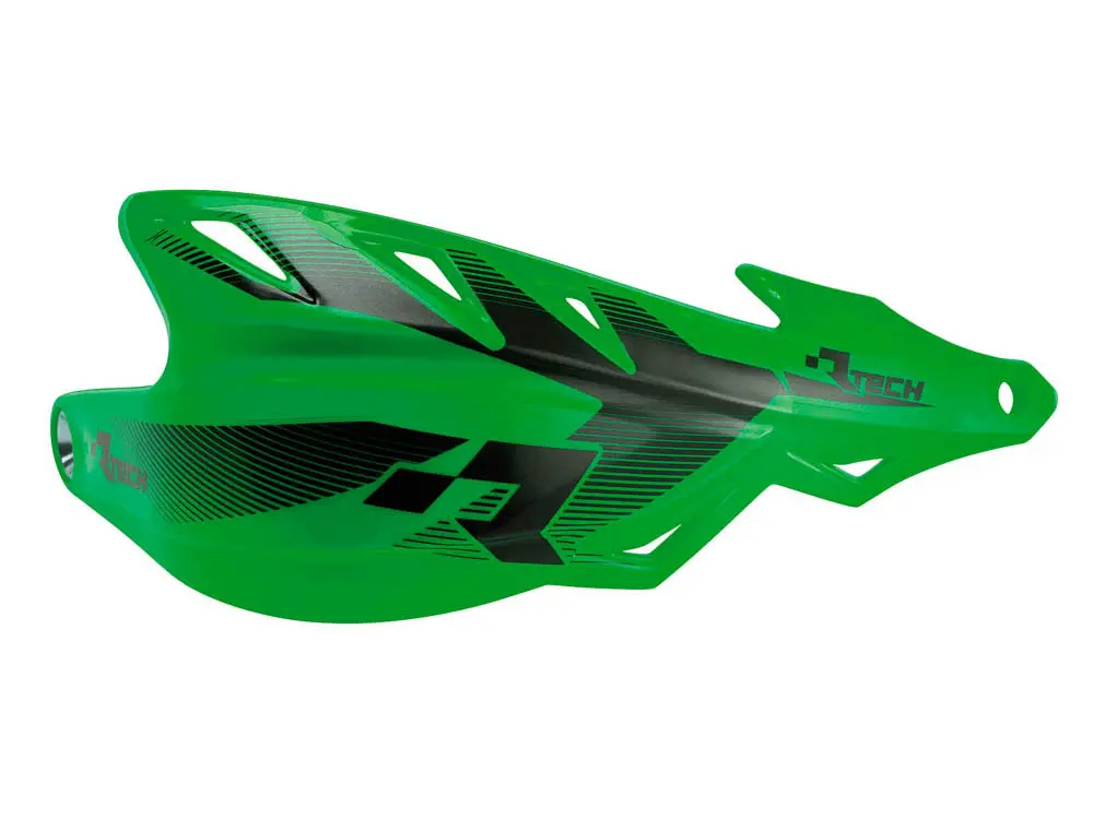 RACETECH (RTECH) kryty páček RAPTOR barva zelená (s upevněním na řídítka 22,2mm i 28,6mm) (RACETECH (RTECH) kryty páček RAPTOR barva zelená (s)
