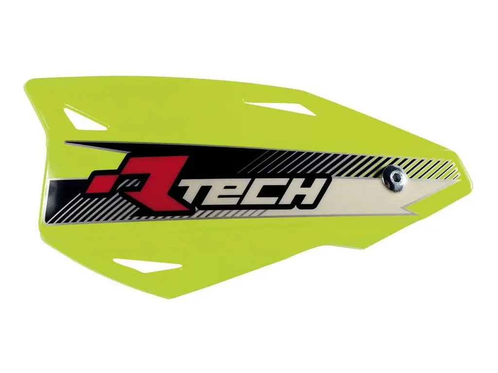 RACETECH (RTECH) chrániče řídítek VERTIGO CROSS/ENDURO barva žlutá NEON (s upevněním do řídítek) ( )