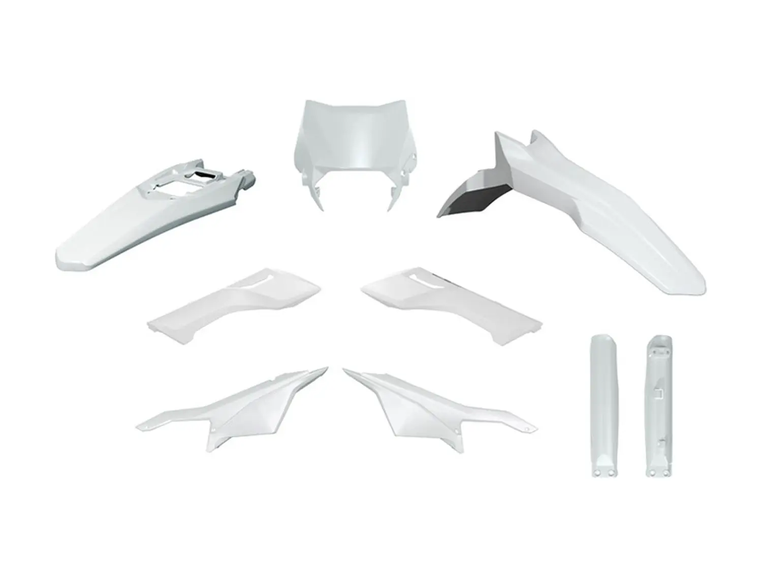 RACETECH (RTECH) kompletní sada plastů SURRON ULTRA BEE 23-25 barva bílá ( )