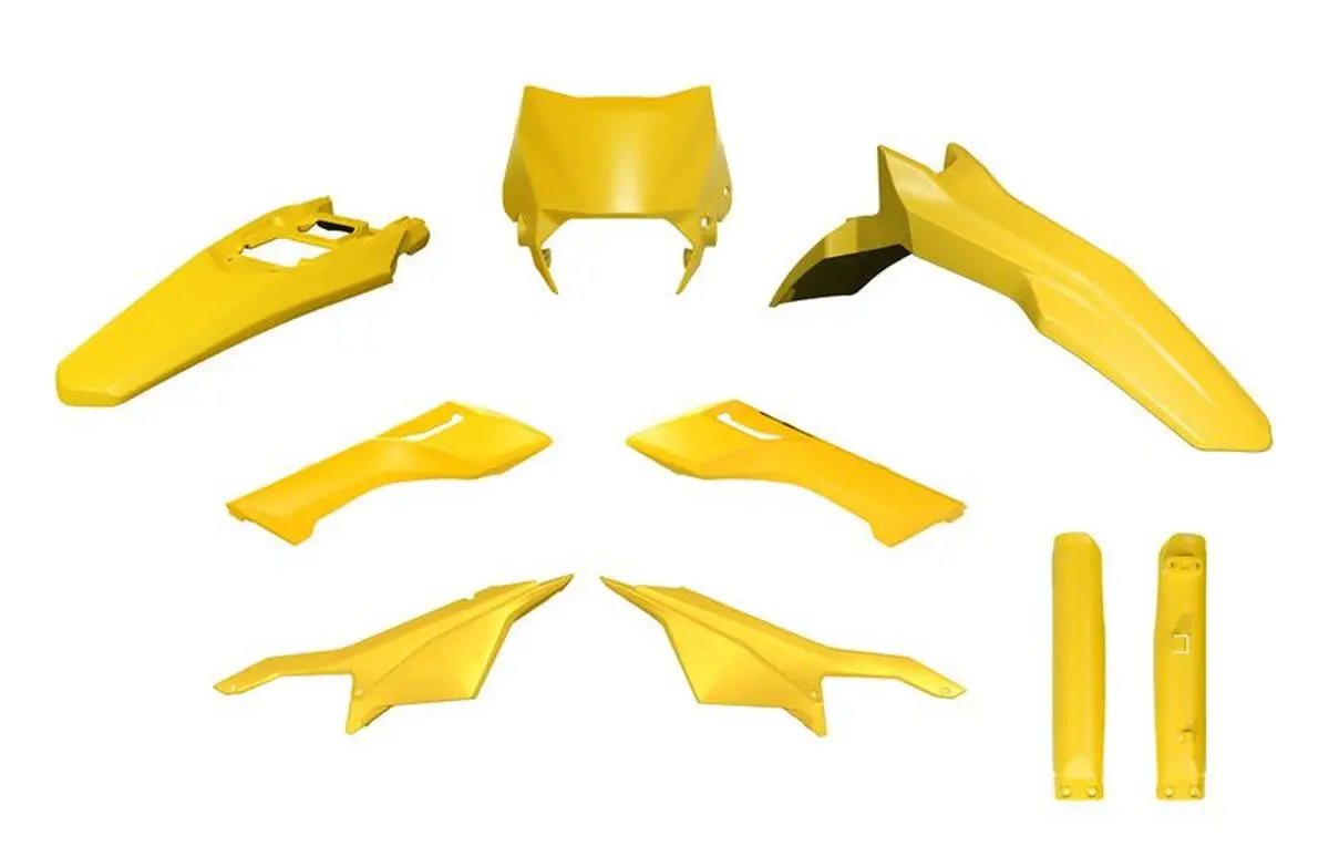 RACETECH (RTECH) kompletní sada plastů SURRON ULTRA BEE 23-25 barva žlutá ( )