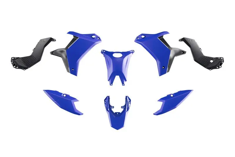 RACETECH (RTECH) kompletní sada plastů (bez předního blatníku) T7 YAMAHA TENERE 700 25-26 barva modrá / černá ( )