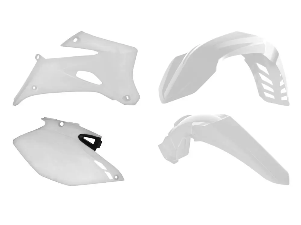RACETECH (RTECH) kompletní sada plastů YAMAHA WRF 450 (12-15) barva bílá - výprodej (RACETECH (RTECH) kompletní sada plastů YAMAHA WRF 450 (12-15))