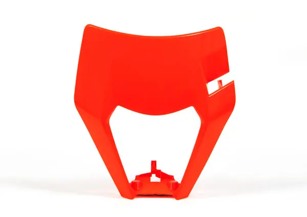 RACETECH (RTECH) kryt světla přední KTM EXC/EXCF 17-19 barva oranžová fluorescenční (vzor OEM) (KT04096FFLU) ( )
