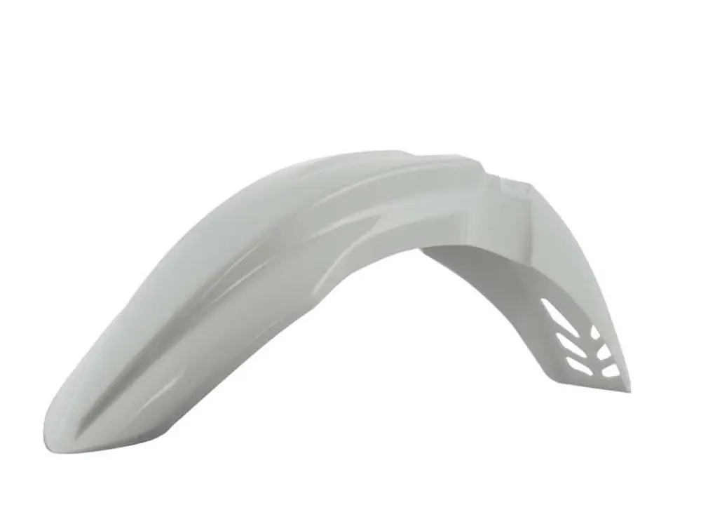 RACETECH (RTECH) přední blatník KAWASAKI KXF 250/450 09-12 barva bílá AIRFLOW (PAKXFBN0999) (KA03796047) - ( )