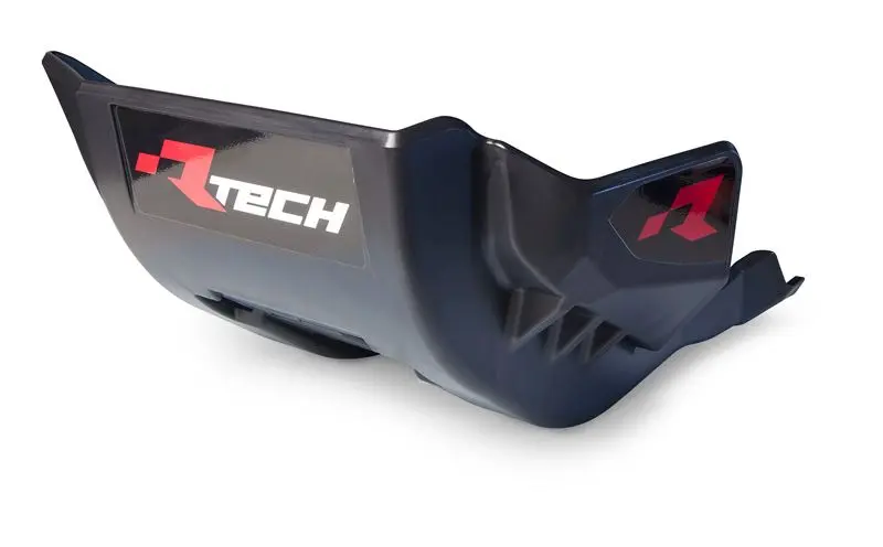 RACETECH (RTECH) kryt motoru z technopolymeru HONDA CRF 450 R / RX / RWE 21-24, CRF 250 R / RX 22-24 barva černá ( )