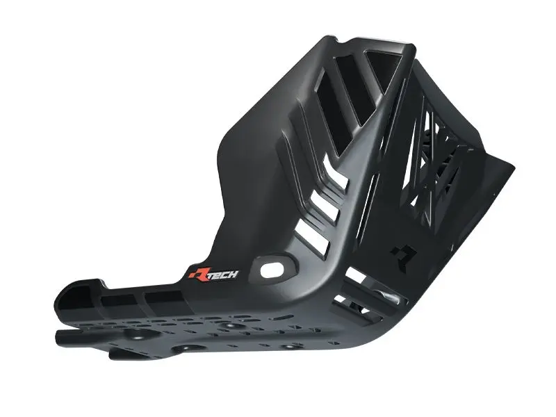 RACETECH (RTECH) kryt motoru REVOLUTION z technopolymeru KOVE 800 X PRO / RALLY 24-25 barva černá (RACETECH (RTECH) kryt motoru REVOLUTION z)