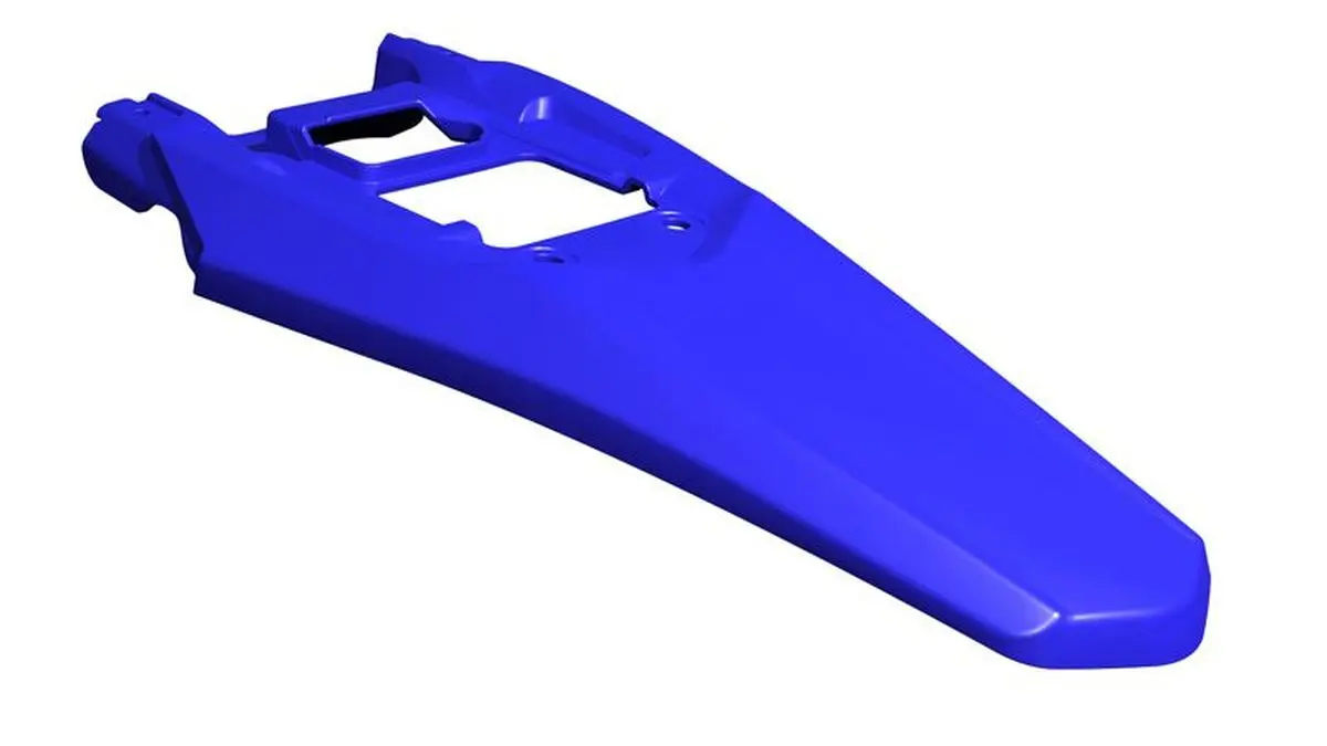 RACETECH (RTECH) zadní blatník SURRON ULTRA BEE 23-24 barva modrá ( )