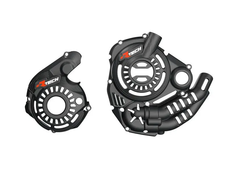 RACETECH (RTECH) kryt spojky i alternátoru YAMAHA T7 TENERE 700 25, barva černá ( )