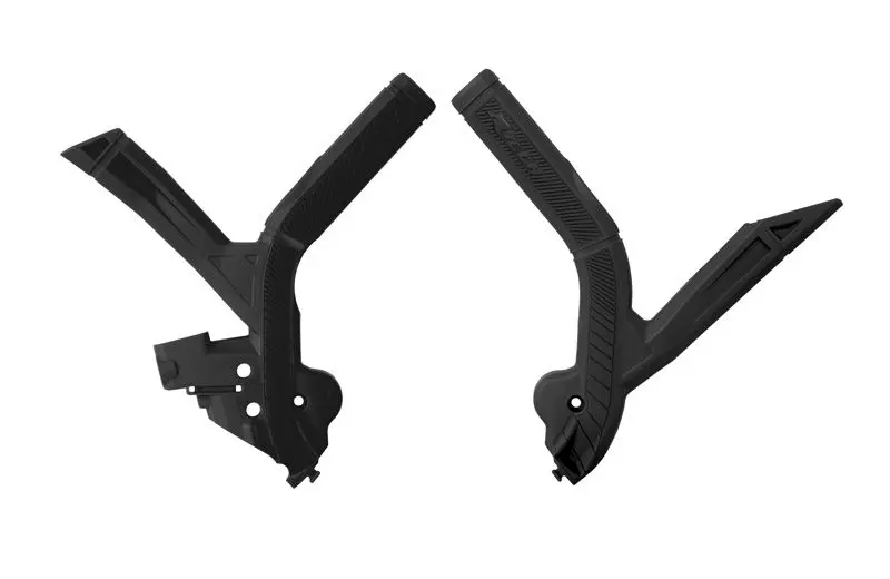 RACETECH (RTECH) kompletní kryty rámu BI-MATERIAL SUPER GRIP BETA RR 250 / 300 / 350 / 390 / 430 / 480 '24, barva černá (RACETECH (RTECH) kompletní)