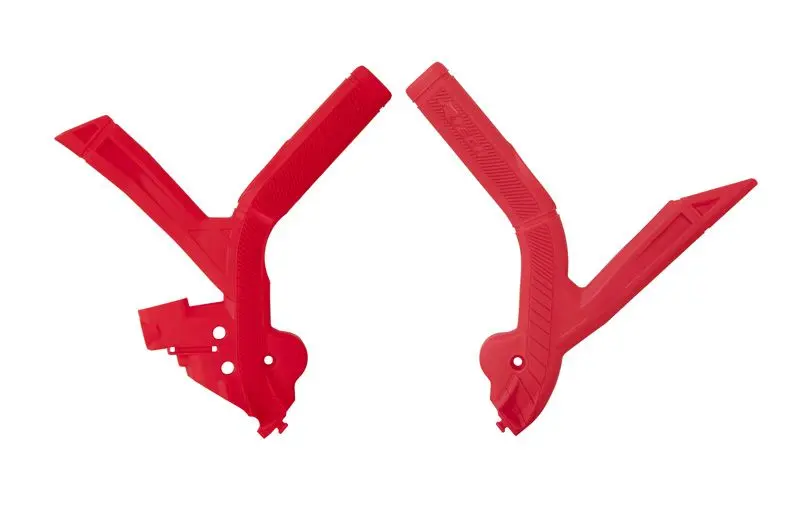 RACETECH (RTECH) kompletní kryty rámu BI-MATERIAL SUPER GRIP BETA RR 250 / 300 / 350 / 390 / 430 / 480 '24, barva červená ( )