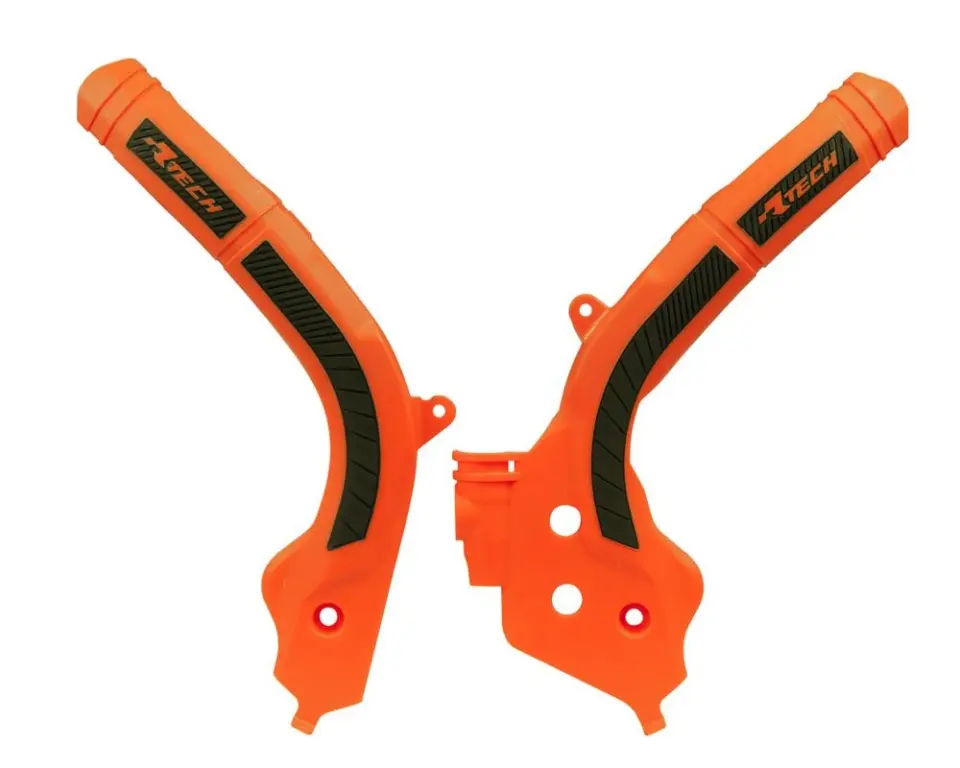 RACETECH (RTECH) kompletní kryty rámu BI-MATERIAL SUPER GRIP KTM SX 125/150 16-18, SX 250 17-18, EXC/EXCF 250/350/450 17-19, SXF 250/350/450 16-18