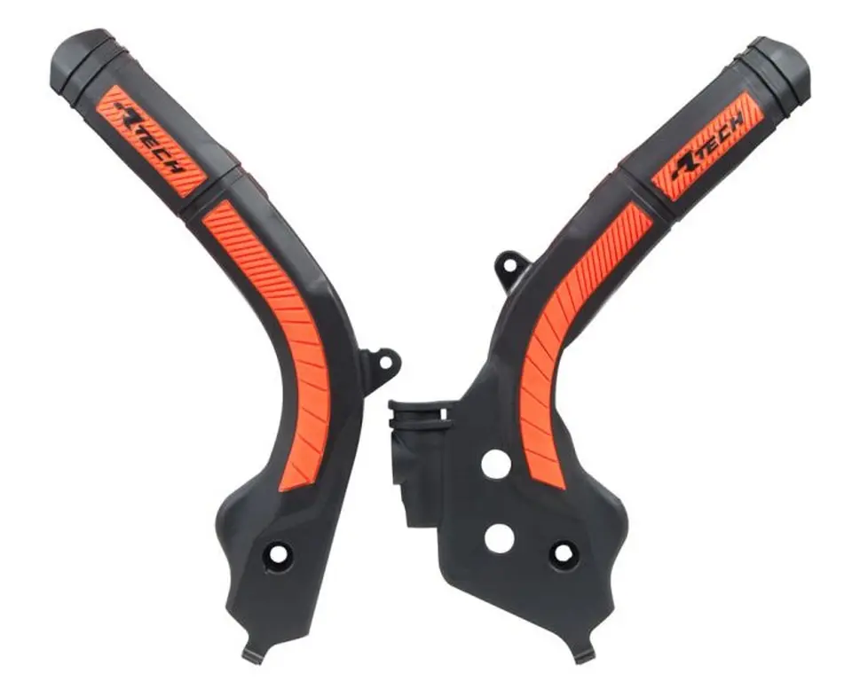RACETECH (RTECH) kompletní kryty rámu BI-MATERIAL SUPER GRIP KTM SX 125/150 16-18, SX 250 17-18, EXC/EXCF 250/350/450 17-19, SXF 250/350/450 16-18