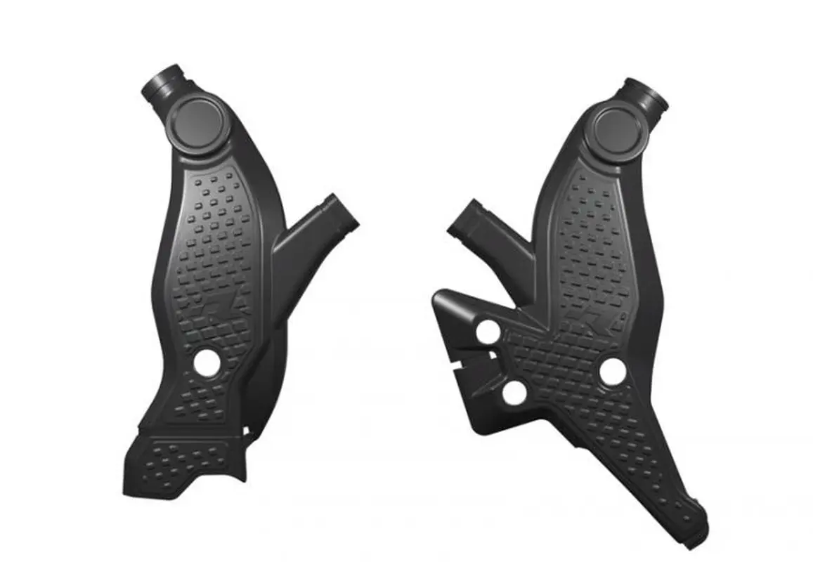 RACETECH (RTECH) kompletní kryty rámu T7 REVOLUTION YAMAHA TENERE 700 19-24 barva černá ( )