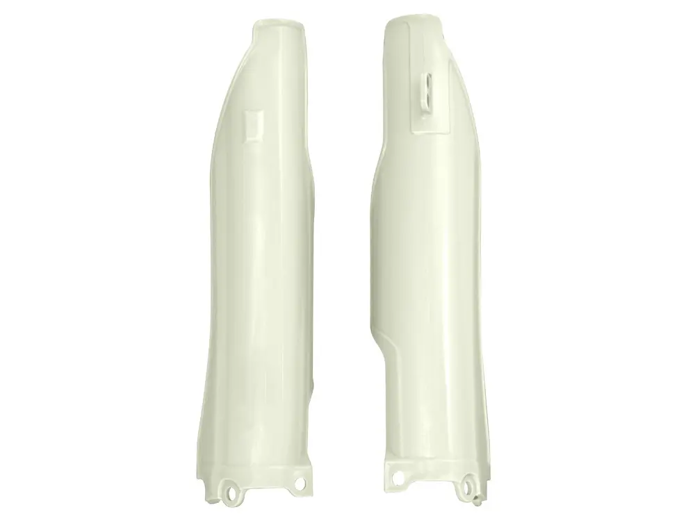 RACETECH (RTECH) kryty předních tlumičů KAWASAKI KXF 250/450 06-08, KX 125/250 07-08, KLX 450 07-15 barva NEUTRAL (KA03778280) - výprodej (RACETECH)