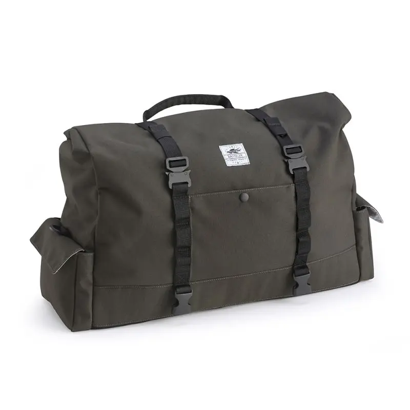 KAPPA brašna na sedlo, kufr nebo rameno 26L (CAFE RACER RAMBLER) (výš. 29 X šíř. 48 X hl. 19cm) barva olivová tmavá (KAPPA brašna na sedlo, kufr nebo)