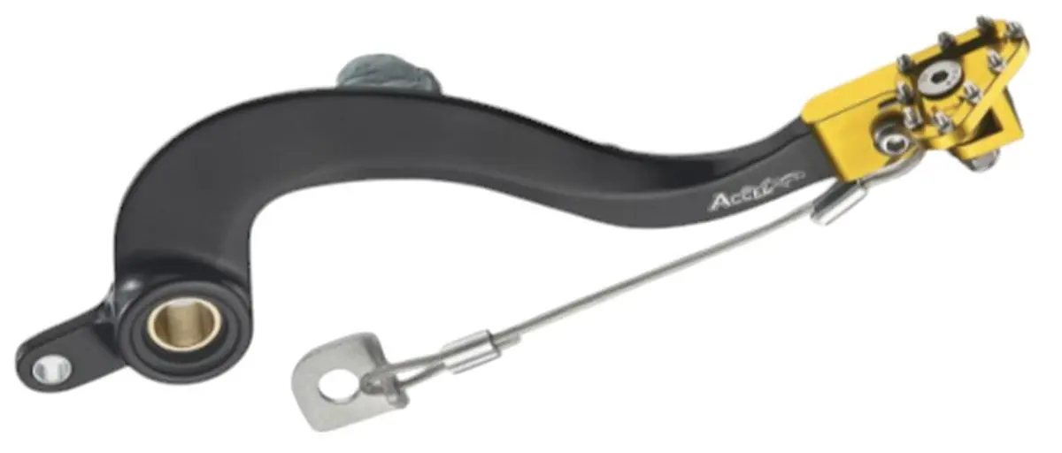 ACCEL páka nožní brzdy SUZUKI RMZ 250 07-16 barva zlatá (ACCEL páka nožní brzdy SUZUKI RMZ 250 07-16 barva zlatá)