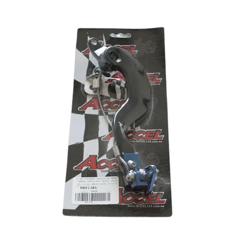 ACCEL páka nožní brzdy YAMAHA YZ 125 / 250 97-24, YZF 250 00-05, YZF 400 / 426 / 450 98-09, WRF 250 / 450 01-09 barva modrá (ACCEL páka nožní brzdy)