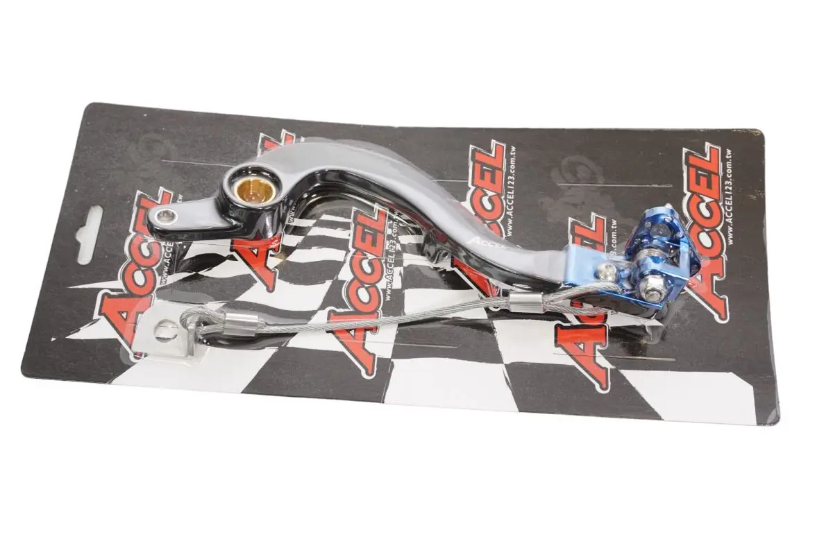 ACCEL páka nožní brzdy YAMAHA YZF 250 24 YZF 450 23-24 , WRF 450 24 (BHR-27200-00-00) barva modrá (ACCEL páka nožní brzdy YAMAHA YZF 250 24 YZF 450)