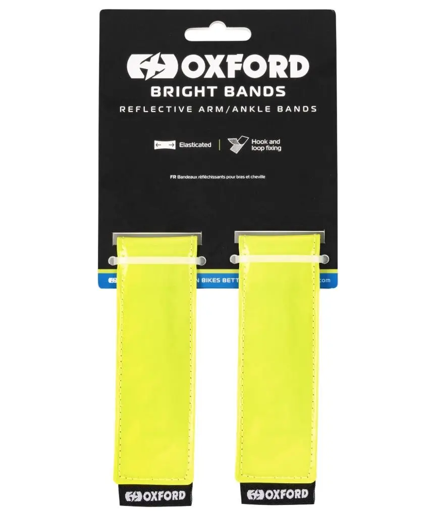 OXFORD reflexní pásky na paži nebo loket barva žlutá fluo - 2 kusy ( )