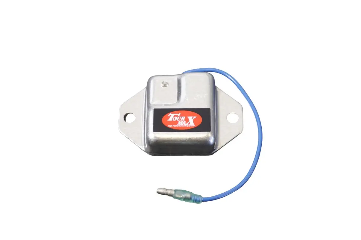 TOURMAX regulátor napětí YAMAHA TT 350 86-87, TT 600 85-86, BW 200 85-86 (82F-81910-A0) vyrobeno v Japonsku (TOURMAX regulátor napětí YAMAHA TT 350)