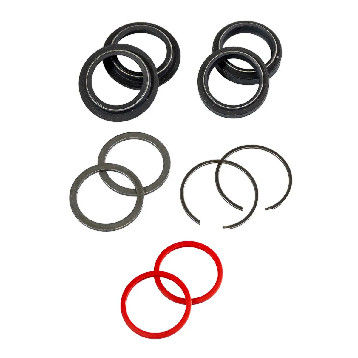 WP SUSPENSION kompletní servisní sada vidlice WP 35mm (olejová těsnění, prachovky, pojistky, podložky) KTM SX 50 '17-'25 / SX 65 '17-'25 (WP)