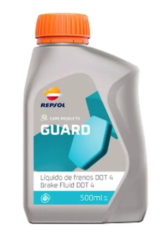REPSOL brzdová kapalina LIQUIDO DE FRENOS DOT-4 500ML (260°C) (25) - nahrazuje RP701A96 (REPSOL brzdová kapalina LIQUIDO DE FRENOS DOT-4 500ML)