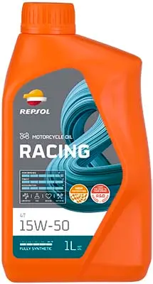 REPSOL motorový olej 4T závodní 15W50 1L MA2 syntetický (12) nahrazuje RP160M51 ( )