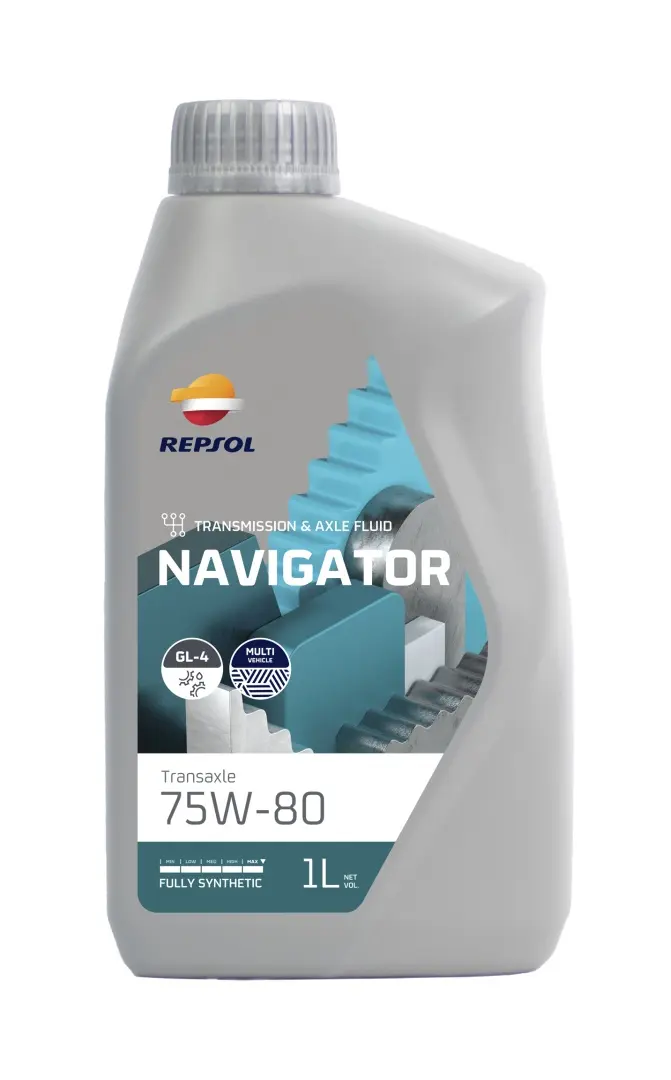 REPSOL olej převodový NAVIGATOR TRANSAXLE 75W80 1L syntetický (12) - nahrazuje RP024D51 (REPSOL olej převodový NAVIGATOR TRANSAXLE 75W80 1L)