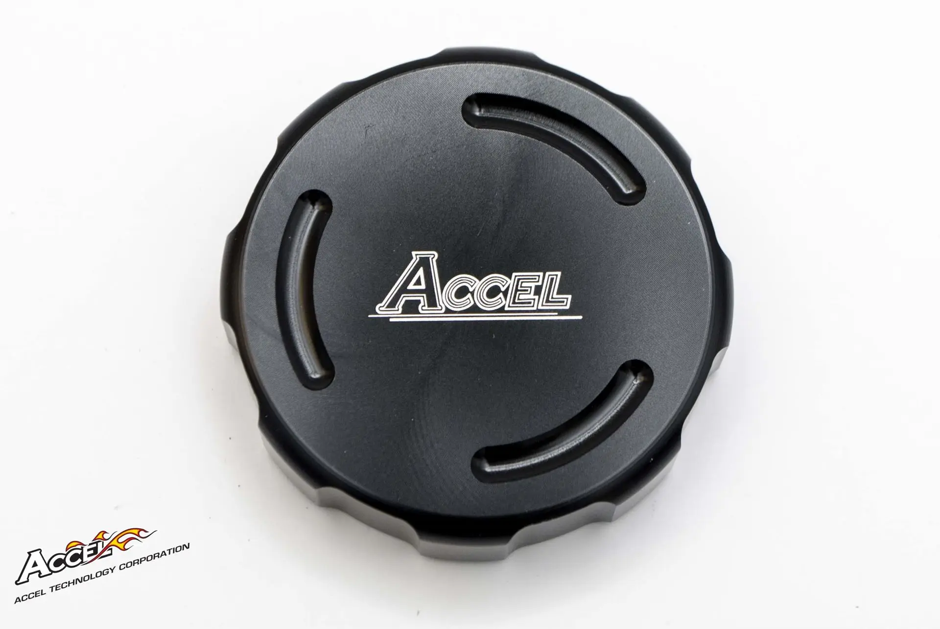ACCEL kryt brzdové pumpy STREET barva černá (ACCEL kryt brzdové pumpy STREET barva černá)