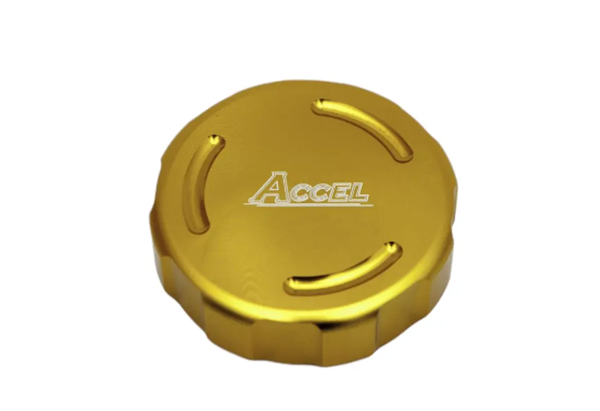 ACCEL kryt brzdové pumpy barva zlatá (ACCEL kryt brzdové pumpy barva zlatá)