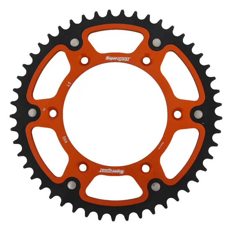 SUPERSPROX řetězové kolo zadní 899 52 STEALTH (ocel-hliník) KTM SX/EXC/EXCF/SXF, HUSQVARNA TE/TC/FE/TC '16- (JTR897.52) barva oranžová (SUPERSPROX)